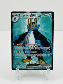 🔥Pokemon TCG-Empoleon ex-114/094-Me02: Phantasmal Flames-Full Art-Holo-M/NM!🔥 - Image 1