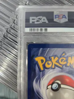 1999 POKEMON FOSSIL #14 RAICHU-HOLO PSA 9 - Image 3