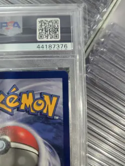 1999 POKEMON FOSSIL #14 RAICHU-HOLO PSA 9 - Image 4