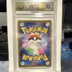 Pokemon Palafin Art Rare Sv3: Ruler Black Flame #111 AGS 9.5 Holo Japanese - Image 2