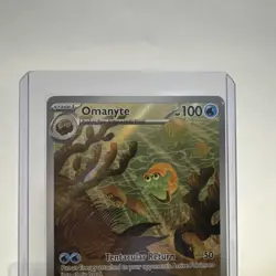 Pokemon TCG Omanyte Card 180/165 Scarlet & Violet 151 NM Condition - Image 2