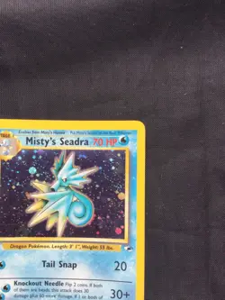 Pokemon Cards: Gym Heroes 1st Edition Rare Holo: Misty's Seadra 9/132 - Image 4