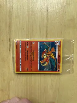 Pokemon TCG Special Delivery Charizard Promo Card SWSH075 Holo Sealed, Near Mint - Image 4