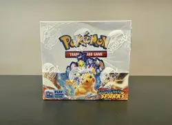 Pokemon TCG Scarlet & Violet Surging Sparks Booster Box English Loose Seal US - Image 1