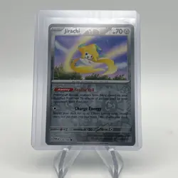 Jirachi Reverse Holo 126/182 SV04: Paradox Rift Pokemon - Image 1