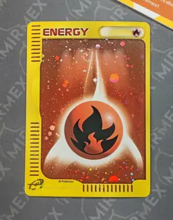 Pokemon Fire Energy McDonald's Original Minimum Japanese Holo - Image 2