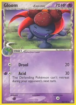 Pokemon Gloom δ (42/116) Holon Phantoms NM - Image 1