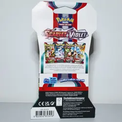 Pokemon TCG Scarlet & Violet Base Sleeved Booster Pack Factory Sealed - Image 2