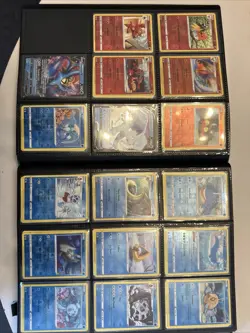 Pokemon Sword And Shield SILVER TEMPEST Partial Master Set With Binder - Image 3