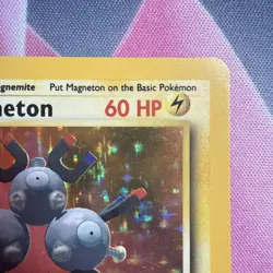 Pokemon Magneton 9/102 Base Set Holo Rare - Image 5