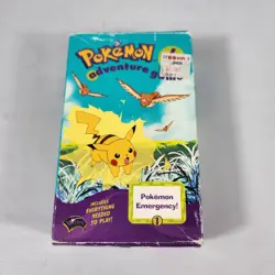 Vintage Pokemon Jr Adventure Game ~ Pokemon Emergency! Nintendo Milton Bradley - Image 1