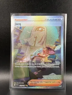 Pokemon TCG Scarlet and Violet Base Jacq Special Illustration Rare 250/198 - Image 4