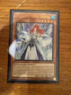 Revealer of the Ice Barrier - SDFC-EN002 - Ultra Rare 1st Ed Yugioh - LP - Image 1