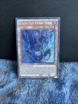 Yu-Gi-Oh! Vijam the Cubic Seed MVP1-ENS32 Dark Side of Dimensions Secret Rare - Image 1