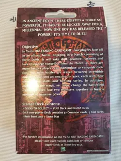 Yugioh 2002 Starter Deck Kaiba Unlimited Edition - Blue-Eyes - Factory Sealed - Image 2