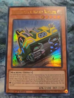 x1 Infinitrack Road Roller - CYAC-EN022 - Ultra Rare - 1st Edition Yu-Gi-Oh! M/N - Image 1