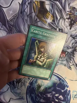 (He) Yu-Gi-Oh! TCG Graceful Charity MIP-I040 Super Rare 1st Ed Italian LP - Image 4