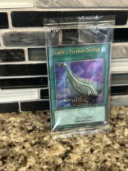 Yu-Gi-Oh! Harpie's Feather Duster EDC1-EN001 Quarter Century Rare. Sealed! - Image 2