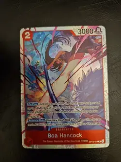 One Piece TCG Boa Hancock OP12-014 Secret Rare English SR - Image 1