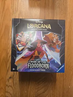 Disney Lorcana TCG: Rise of the Floodborn ILLUMINEER'S TROVE Box NEW Sealed - Image 1