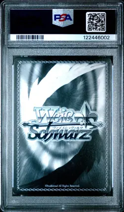 2023 Weiss Schwarz Longing Osmanthus Alice - Gold Signature SAO E002 SP PSA 10 - Image 2
