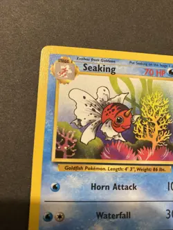 Seaking 46/64 Jungle Pokemon Card - Image 3