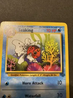 Seaking 46/64 Jungle Pokemon Card - Image 4