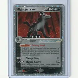 Mightyena EX Pokemon Card Holon Phantoms Ultra Rare Holo 2006 Card 101/110 - Image 1