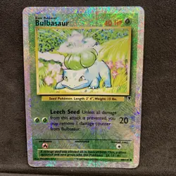 Pokemon Cards: Legendary Collection Reverse Holo: Bulbasaur 68/110 - Image 2