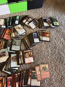 Medium Flat Rate Box FULL of Magic the Gathering Cards From Collector READ! (8) - Image 3