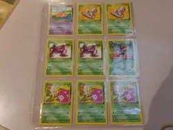 Pokemon WOTC-Base Fossil-Jungle-Team Rocket-Gym-Neo Card Lot 243 cards - Image 4