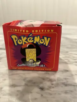 Pokemon Jigglypuff Limited Edition 23K Gold-Plated Trading Card - Image 2