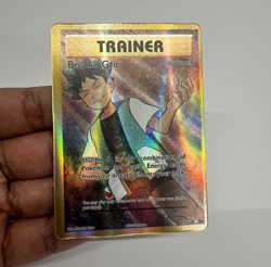 Pokemon Cards Brock's Grit 107/108 Evolutions Rare Ultra NM-Mint - Image 3