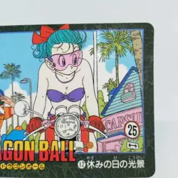 12 Holiday Sights Bulma Doradon Ball Z Card dass Visual Adventure Akira Toriyama - Image 3