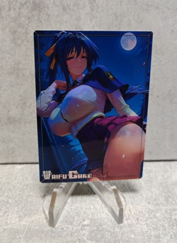 Akeno Himejima Trading Card Waifu Goddess Story Anime Girl holo Karte Manga Full - Image 1