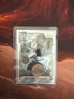 Son Goku : Childhood SB01-053 Alternate Art Dragon Ball Manga Booster Card - Image 1
