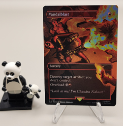 Vandalblast, R 1757, NM Rainbow FOIL, MTG Secret Lair x Marvel, Deadpool SLD - Image 1