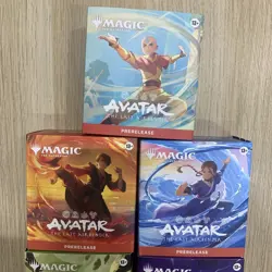 Avatar The Last Airbender Magic The Gathering Prerelease Box - Set of All 5 - Image 2