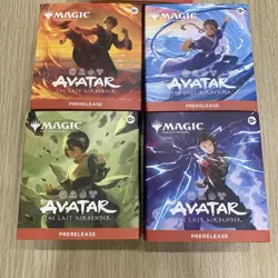 Avatar The Last Airbender Magic The Gathering Prerelease Box - Set of All 5 - Image 3