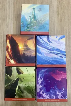 Avatar The Last Airbender Magic The Gathering Prerelease Box - Set of All 5 - Image 4