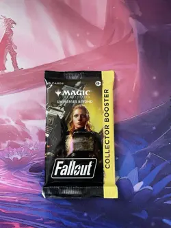 Magic The Gathering Universes Beyond Fallout Collector Booster Pack (Un-Opened) - Image 1