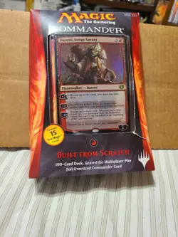 MTG Magic Built from Scratch Commander 2014 Sealed Deck Ruby Medallion SEEPICS - Image 1