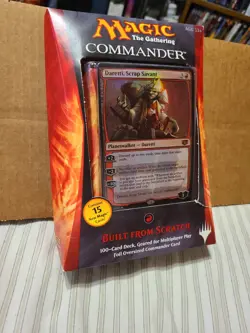 MTG Magic Built from Scratch Commander 2014 Sealed Deck Ruby Medallion SEEPICS - Image 2