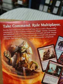 MTG Magic Built from Scratch Commander 2014 Sealed Deck Ruby Medallion SEEPICS - Image 5