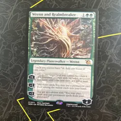 MTG Wrenn and Realmbreaker March of the Machine #0217 Near Mint - Image 1