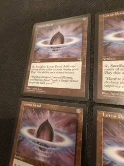 MTG Tempest "Lotus Petal" x4 Magic The Gathering WoTC LP/NM - Image 3