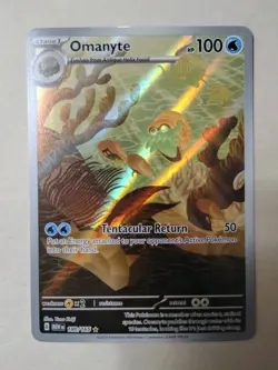 Pokemon TCG 151 Omanyte 180/165! NM Condition! See Description! English! - Image 1