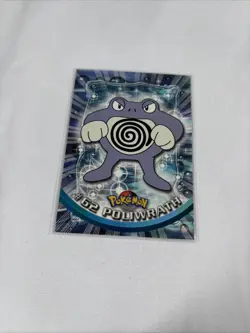 2000 Topps Pokemon TV Animation Series Black Logo #62 Poliwrath - Image 1