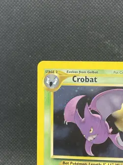 🦇 Crobat 4/64 Holo Rare - Neo Revelation - WOTC Vintage Pokemon Card 🦇 - Image 2