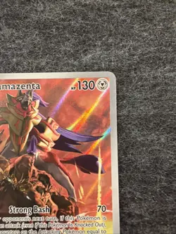 Pokemon TCG Zamazenta Holo Card 201/182 Sv10: Destined Rivals Mint/Near Mint - Image 4